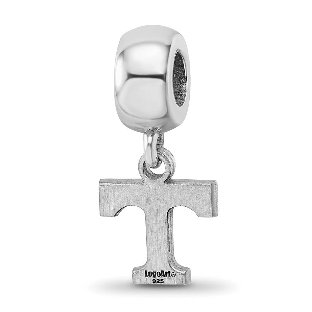 Sterling Silver University of Tennessee XS Dangle Bead Charm