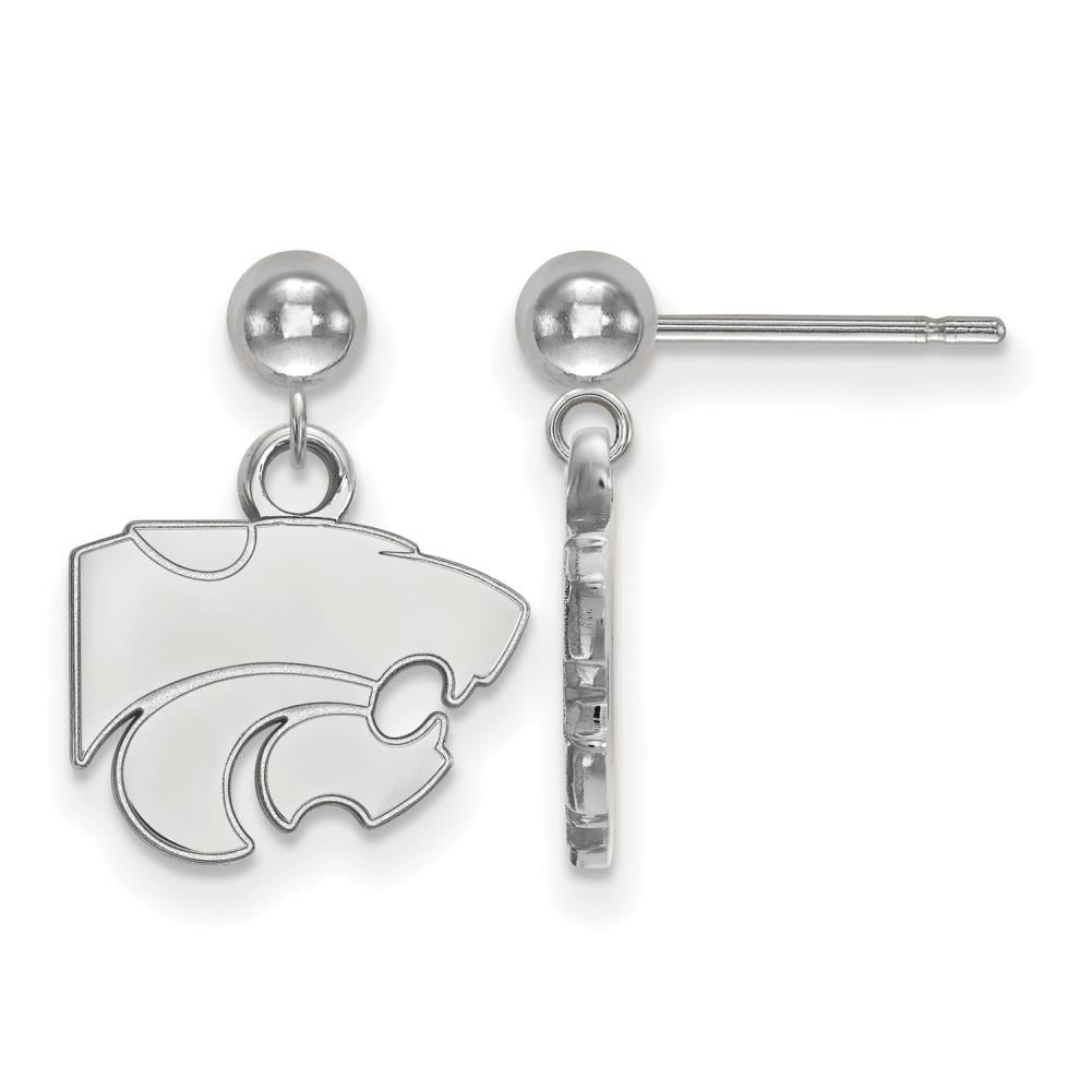 Earrings Dangle Ball (Sterling Silver)