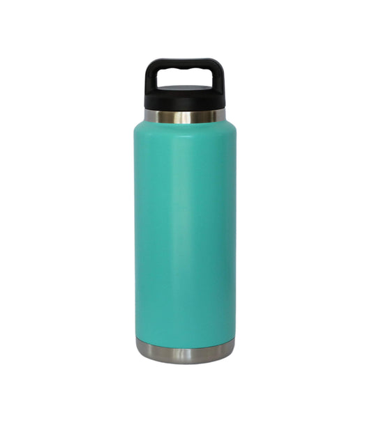 36 Oz Stainless Steel Twist-Off Cap Water Bottle - Aqua
