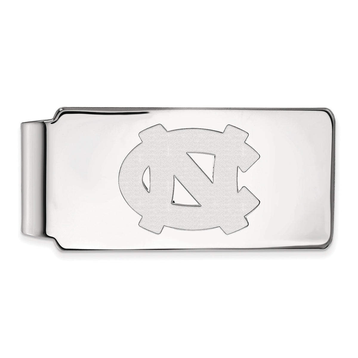 North Carolina Tar Heels Sterling Silver Money Clip