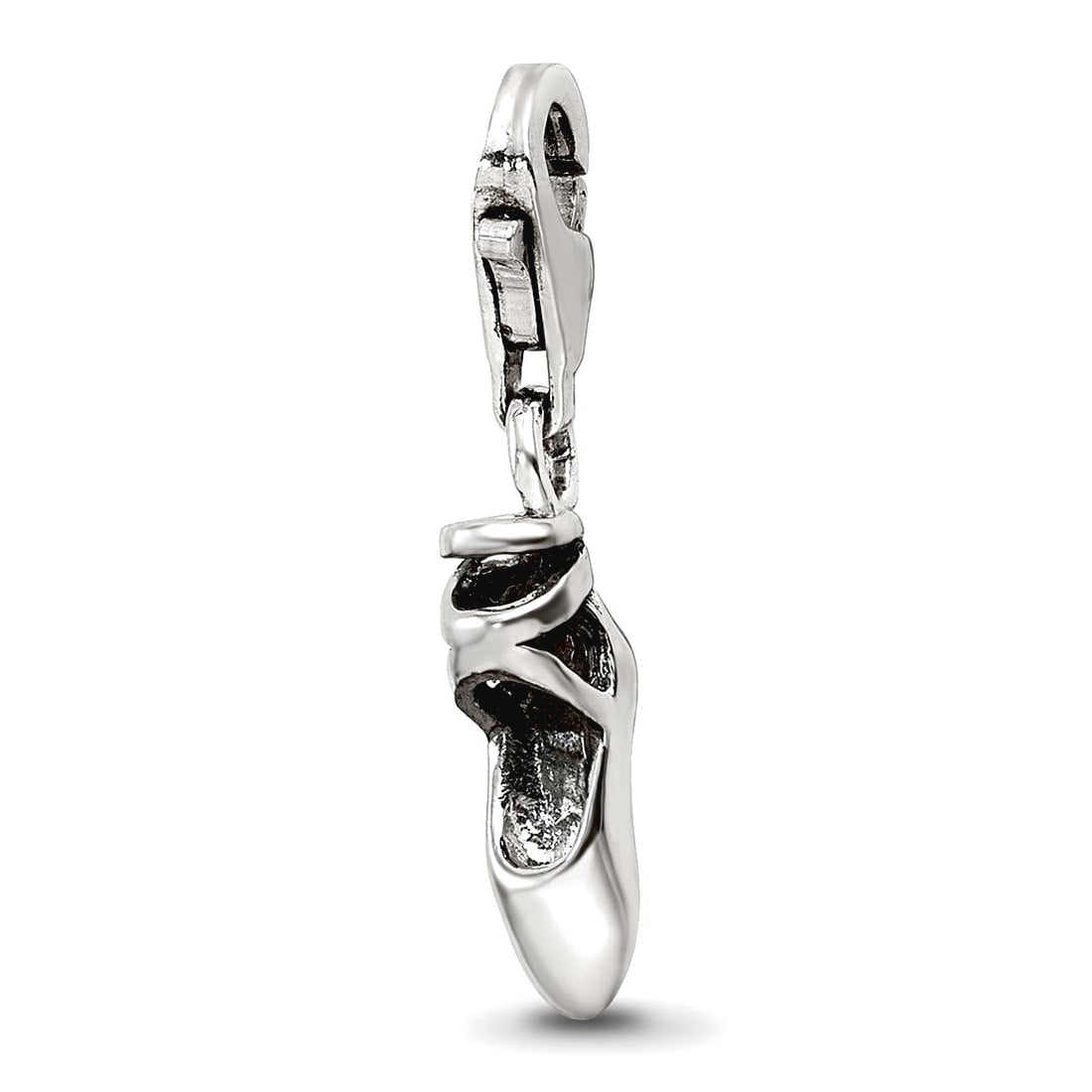Sterling Silver Reflections Ballet Slipper Click-on for Bead