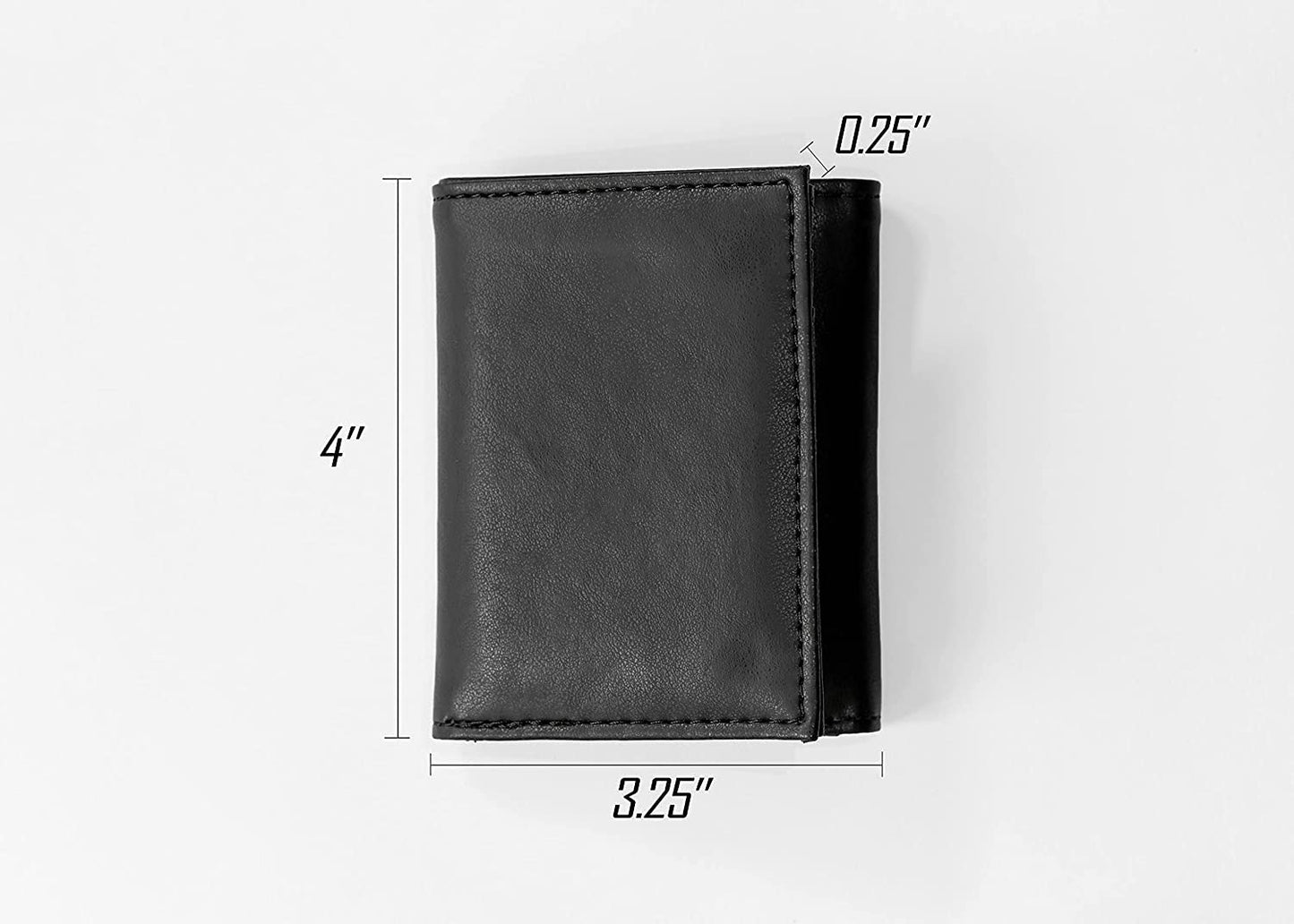 Basketball Rico Industries Dallas  Black Laser Engraved Trifold Laser Engraved Tri-Fold Wallet - Men's Accessory