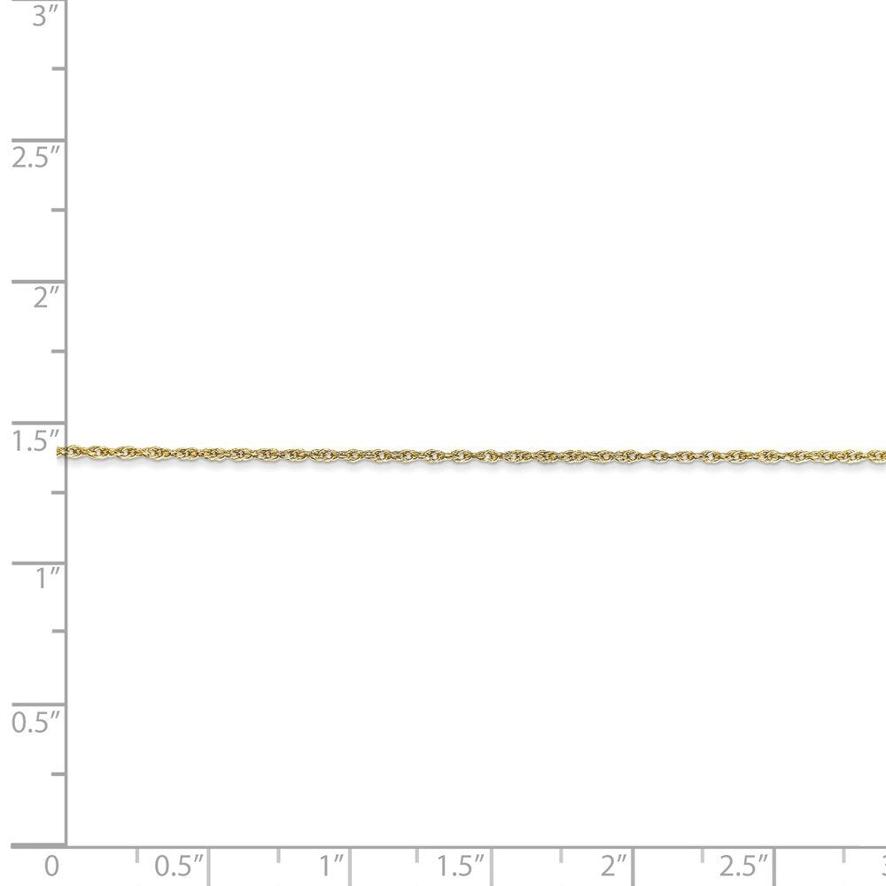10k .8mm Lite-Baby Rope Chain