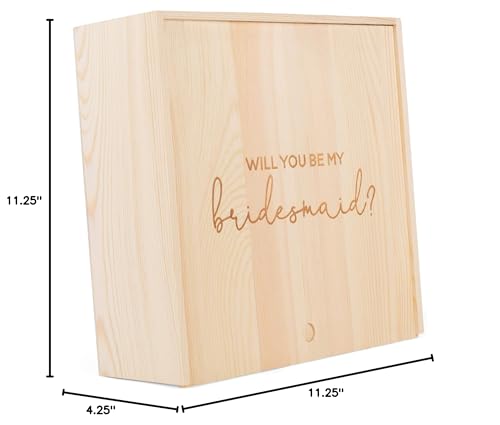 Christian Brands G2869 11.25 in. Bridesmaid Proposal BoxPack of 2