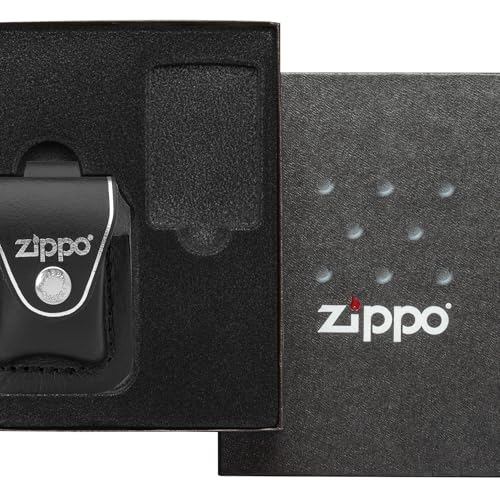 Zippo Black Lighter Pouch with Loop