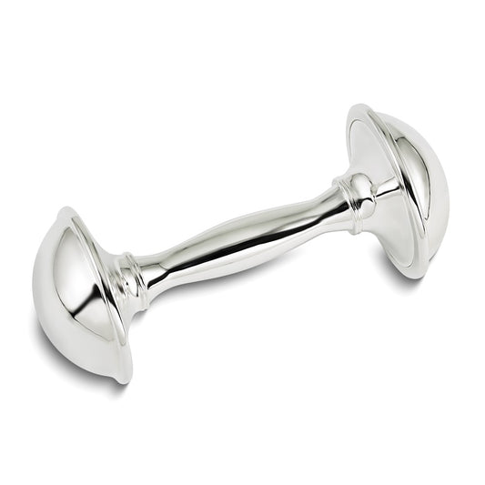 Stephan Baby 574585 Silver Rattle - Pack of 2