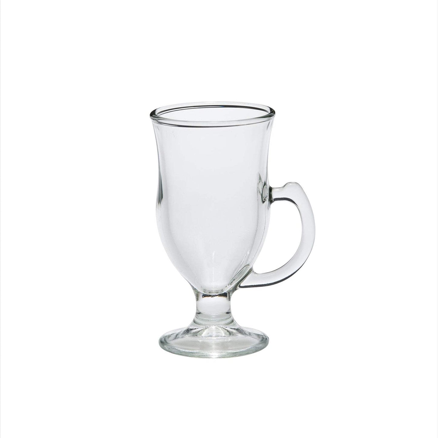 Creative Gifts International  8 oz Glass Irish Coffee Mugs - 6 in., Case of 12