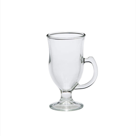 Creative Gifts International  8 oz Glass Irish Coffee Mugs - 6 in., Case of 12
