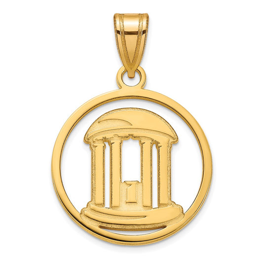 10ky UNIV OF NORTH CAROLINA OLD WELL PENDANT