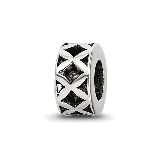 Sterling Silver Reflections X Spacer Bead