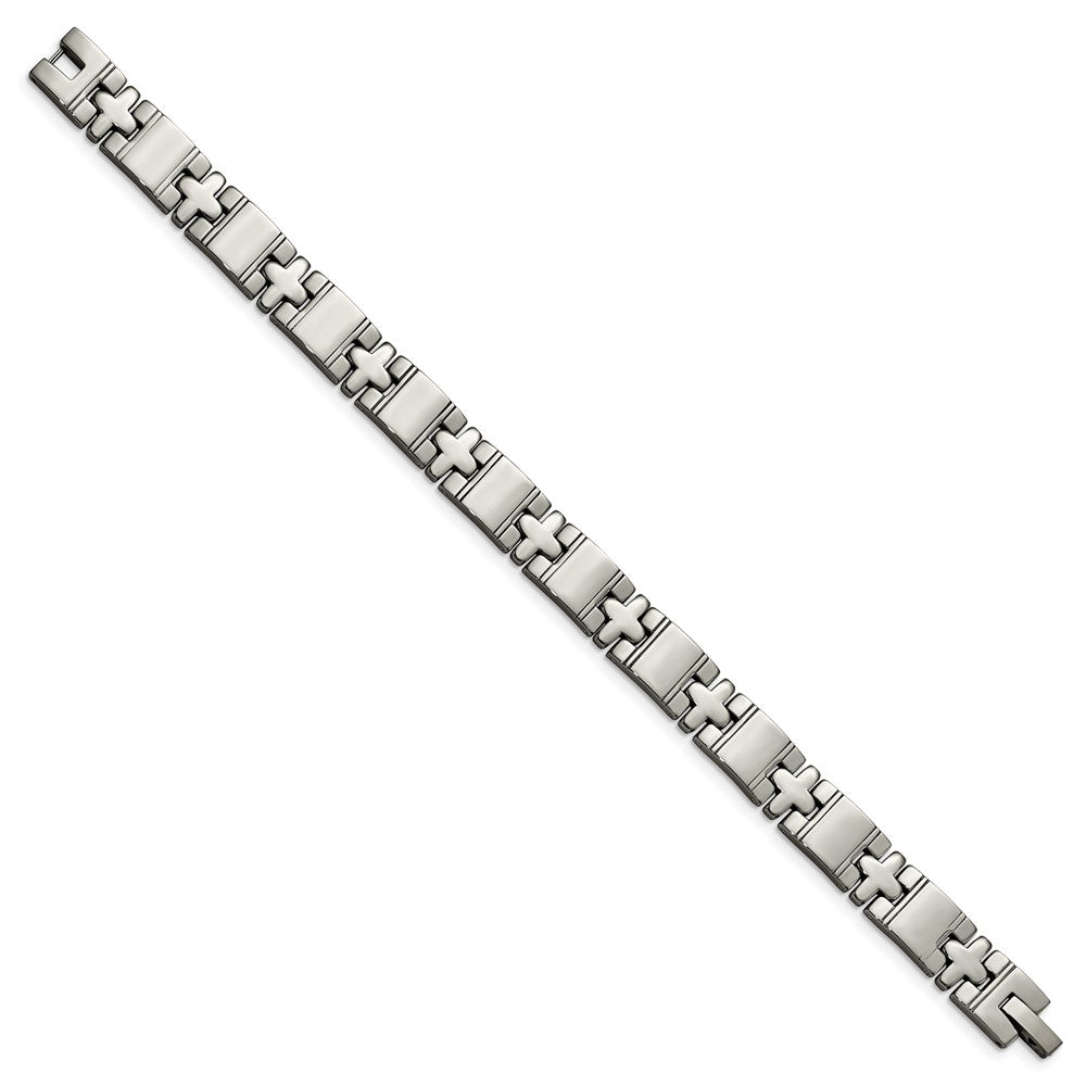 Titanium Polished 8.25in Bracelet 8.25 inches