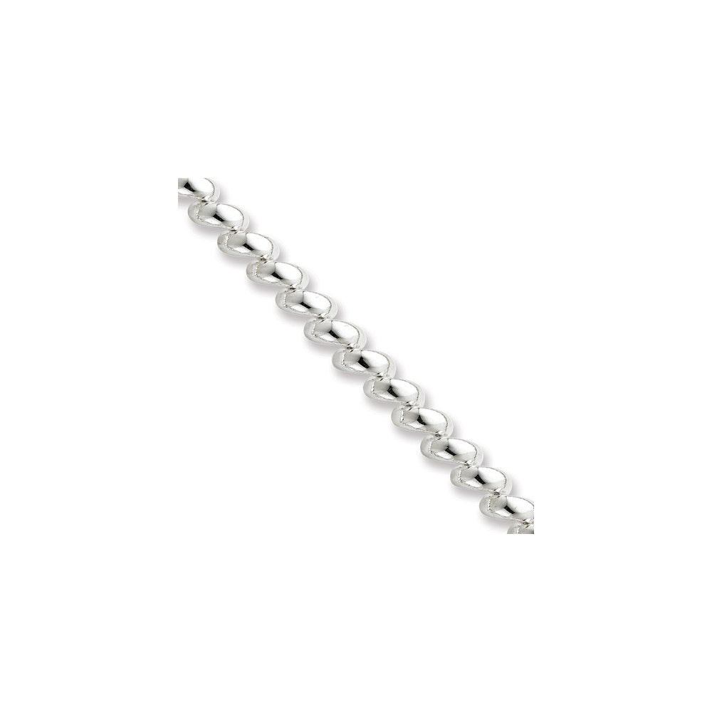 Sterling Silver 10mm San Marco Bracelet 7 inches