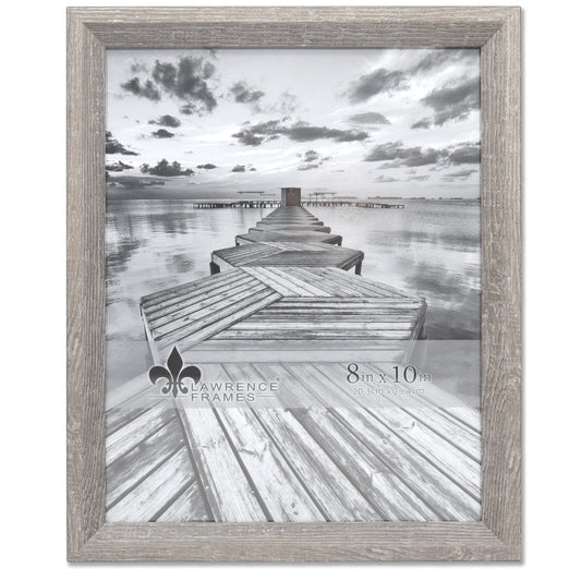Lawrence Frames 8x10 Bradley Gray Picture Frame