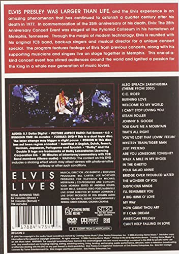 Elvis Lives: The 25th Anniversary Concert (DVD), Spring House, Music & Performance