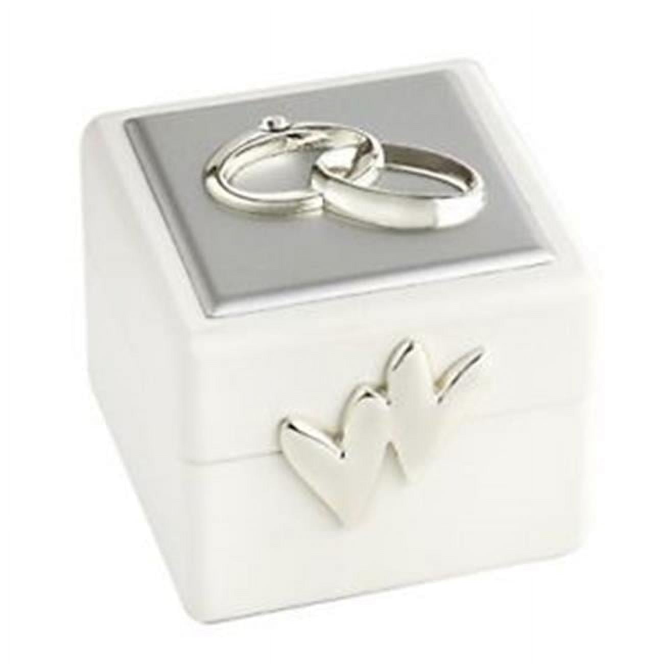 Leeber 87002 Double Rings Wedding Ring Box
