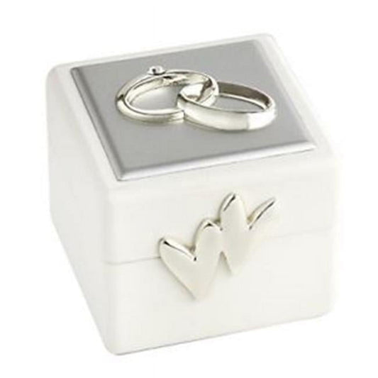 Leeber 87002 Double Rings Wedding Ring Box