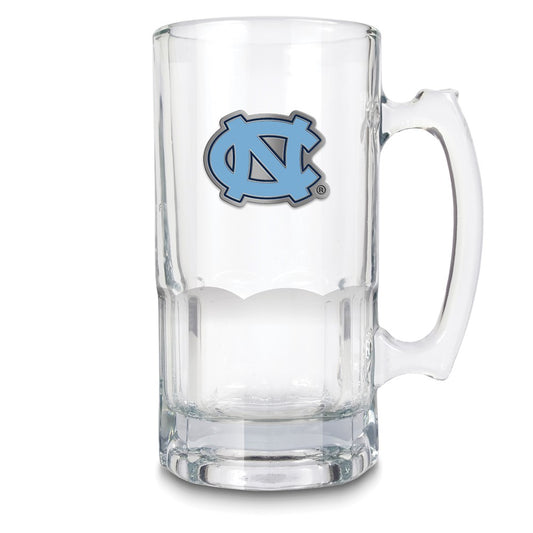 NCAA University of North Carolina Glass 32 ounce Macho Mug