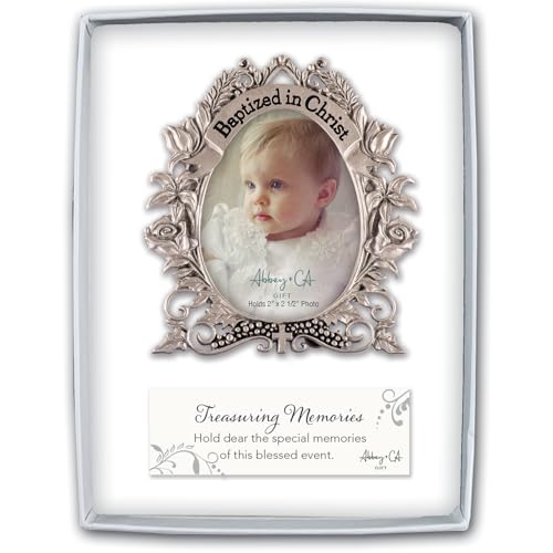 Cathedral Art Abbey & CA Gift Baptized in Christ Photo Frame, Multi