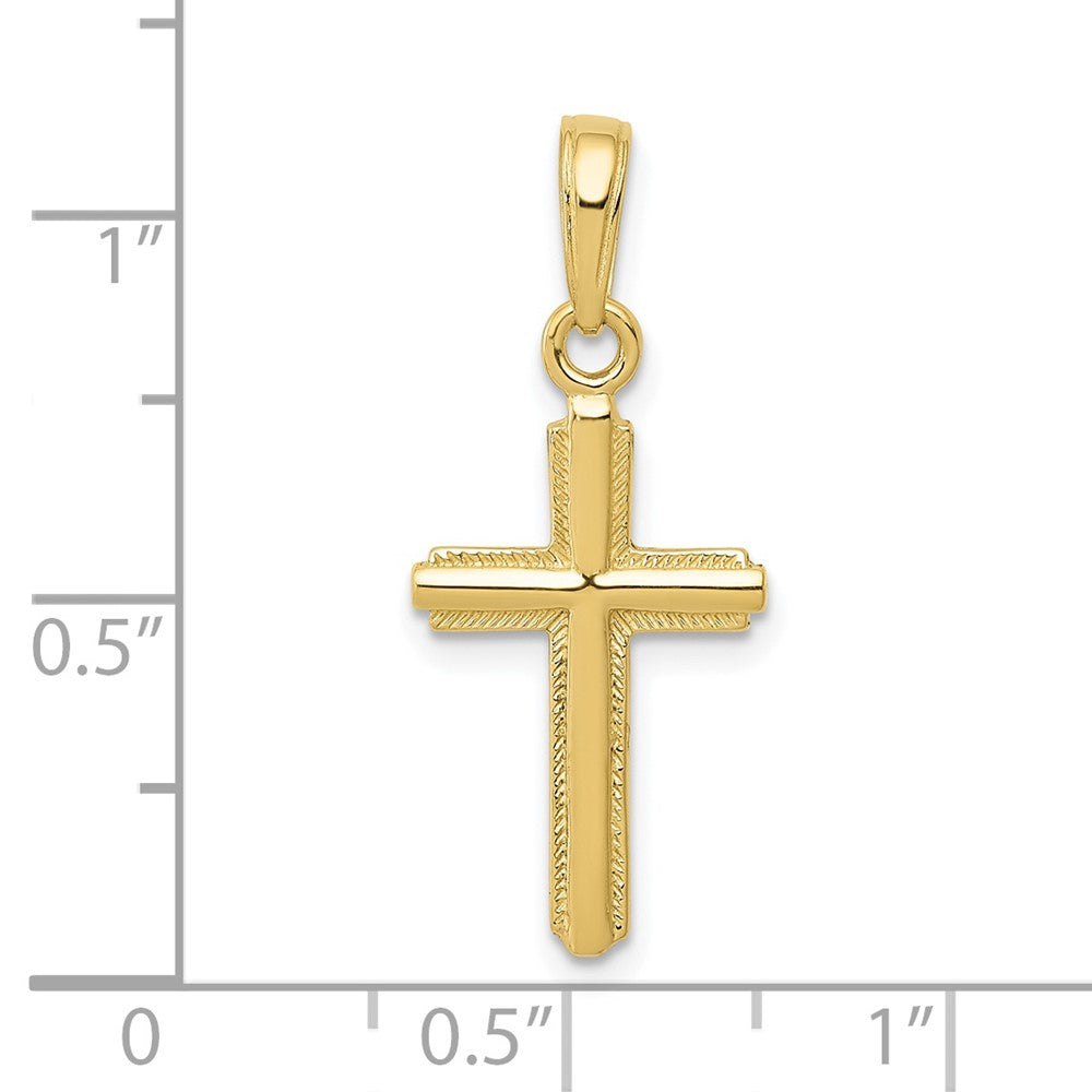 10k Gold Cross Pendant
