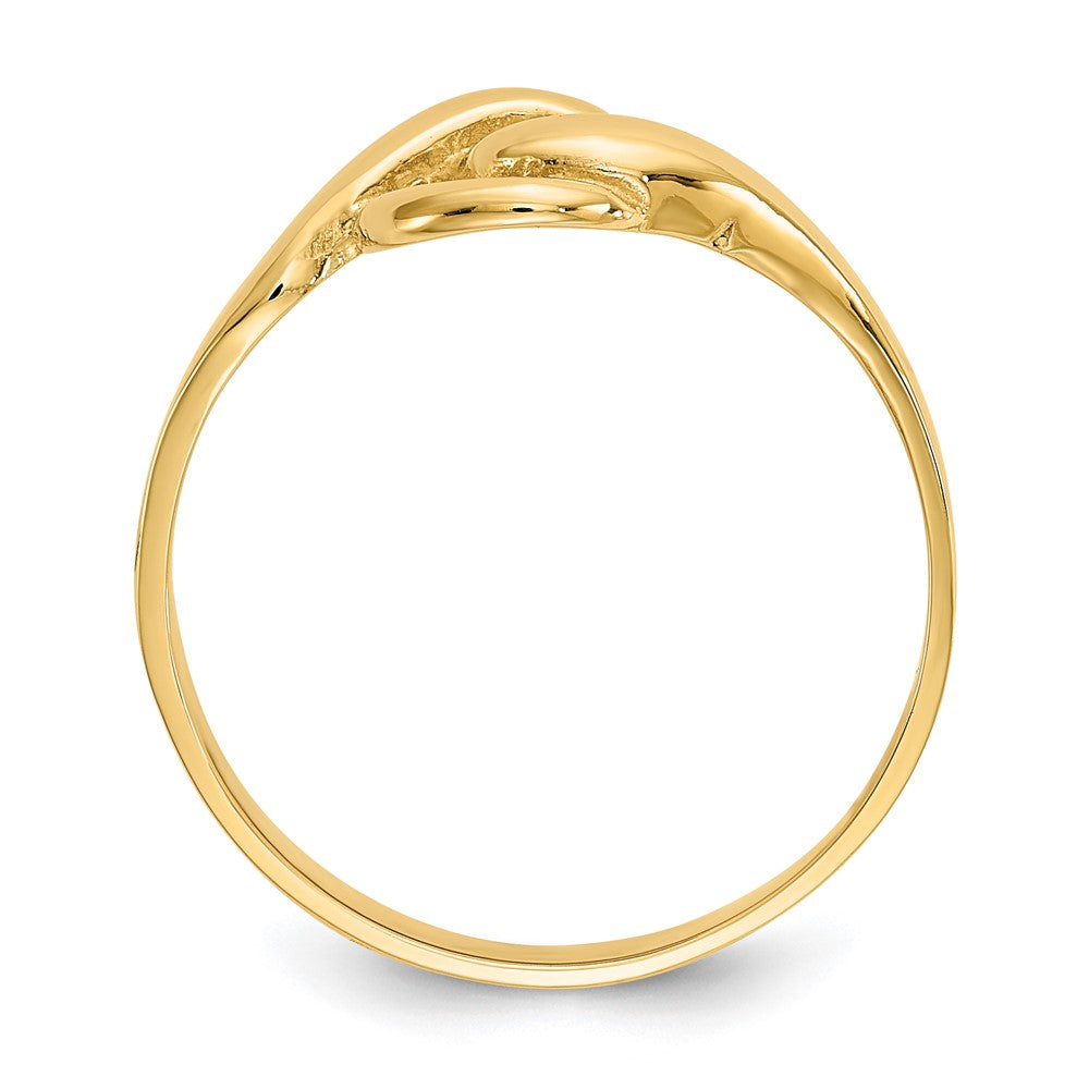 14k Free Form Ring Size 6