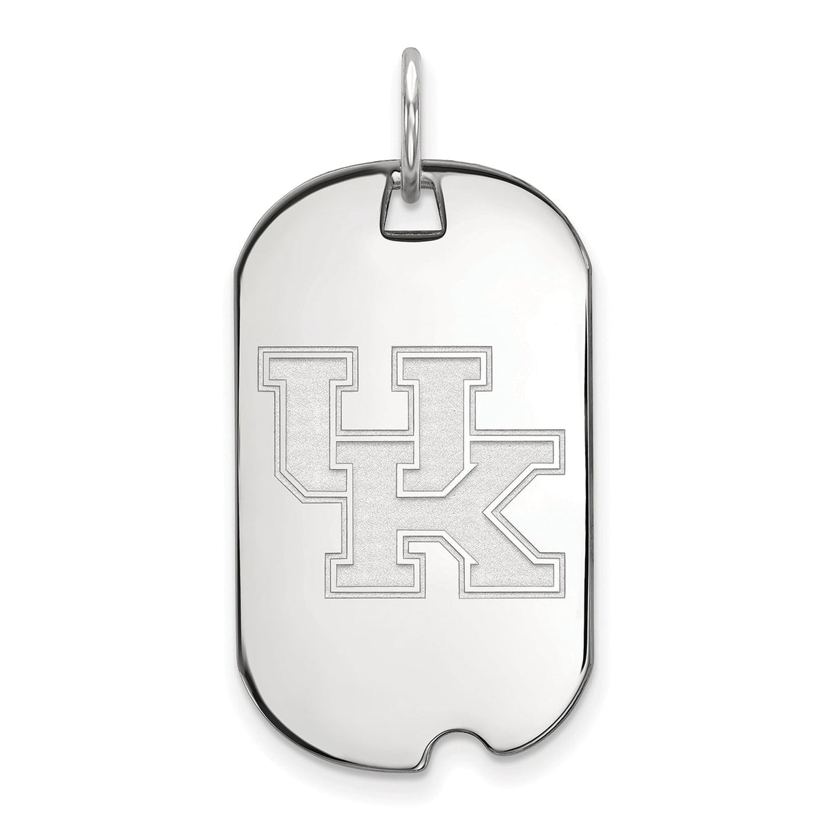 Women's Kentucky Wildcats Sterling Silver Small Dog Tag