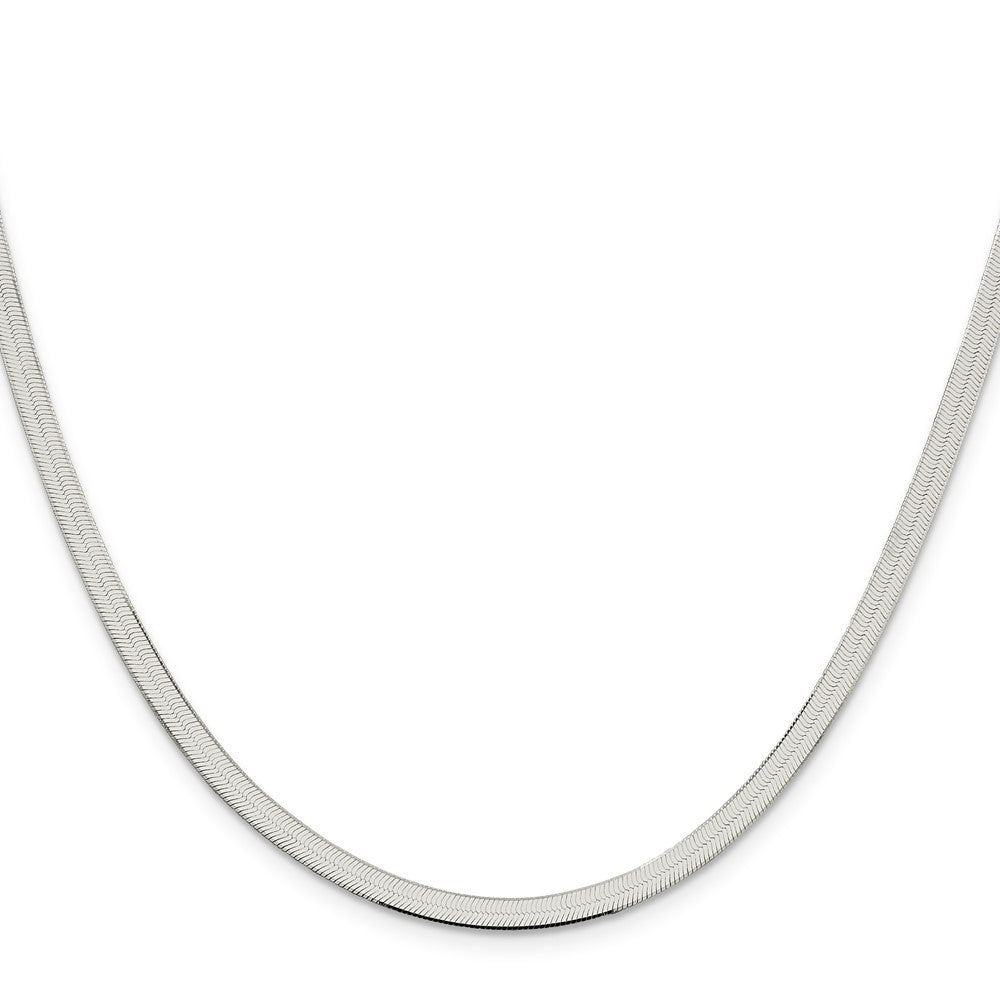Sterling Silver 3.5mm Magic Herringbone Chain 16 Inches
