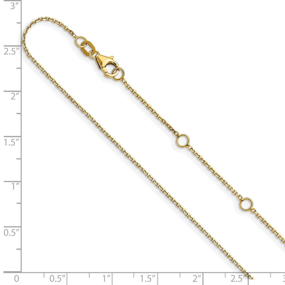 10k .95mm D/C Round Cable 1in+1in Adjustable Chain