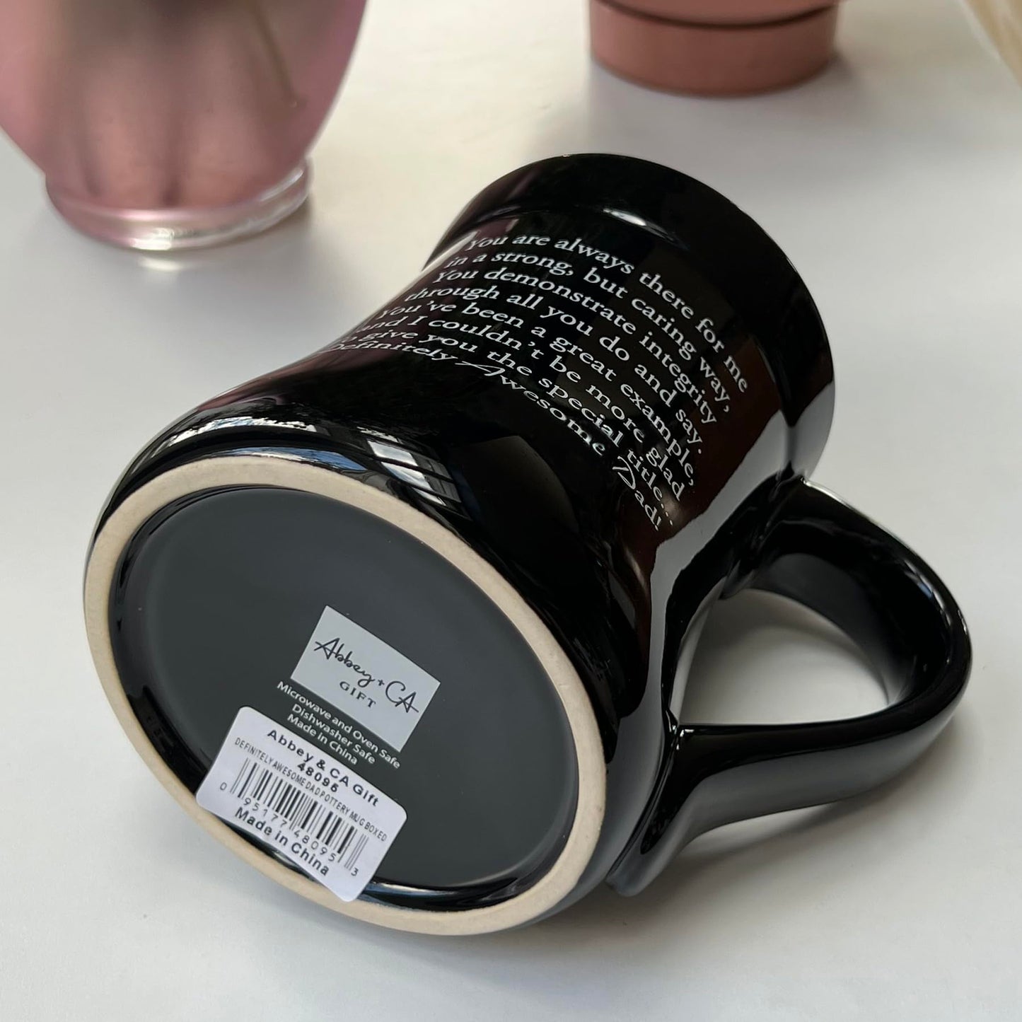 Collections Etc Definitely Awesome Dad Ceramic Mug, 20 oz.