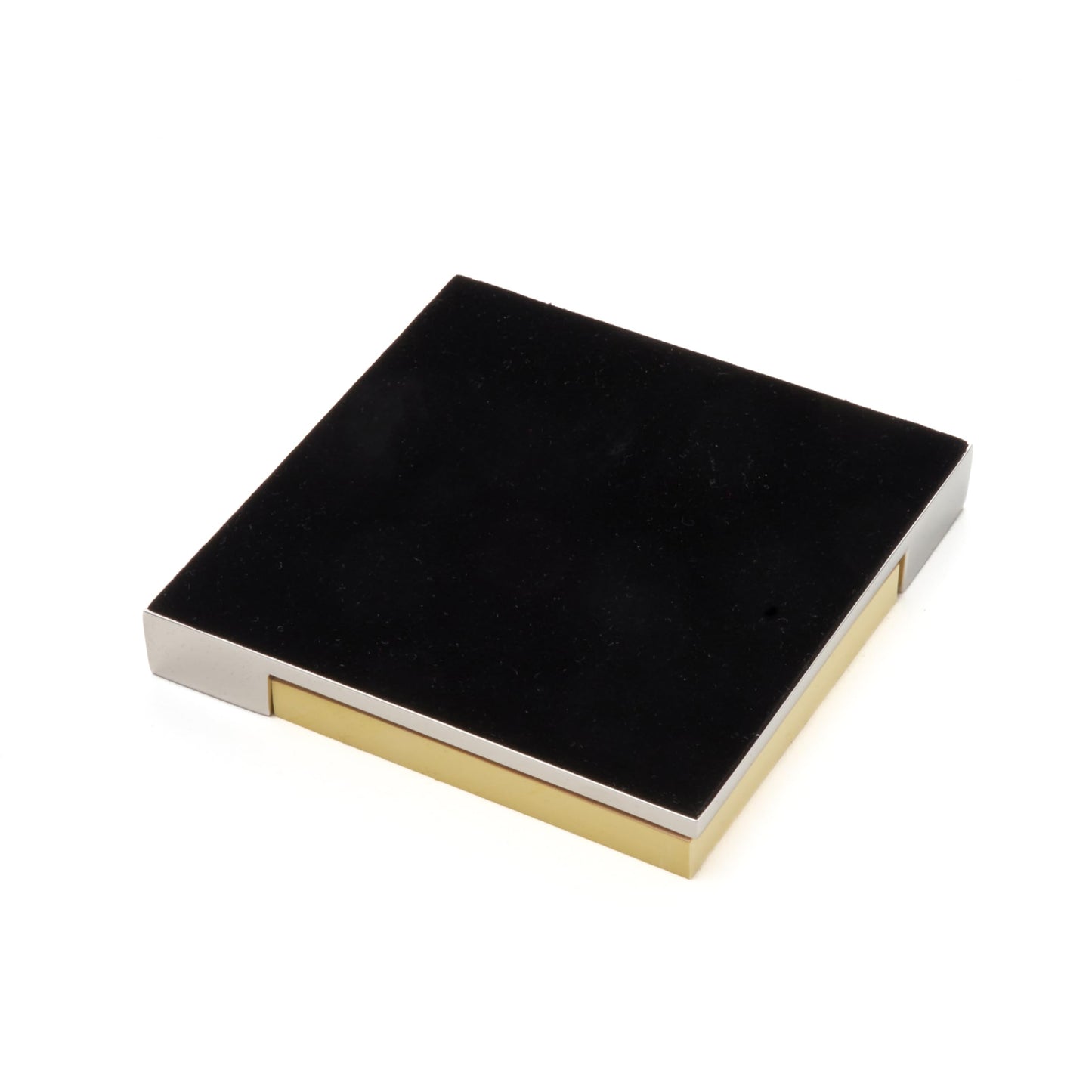 Silver-tone L-Shape Memo Holder with Memo Pad Included Q-GM2160