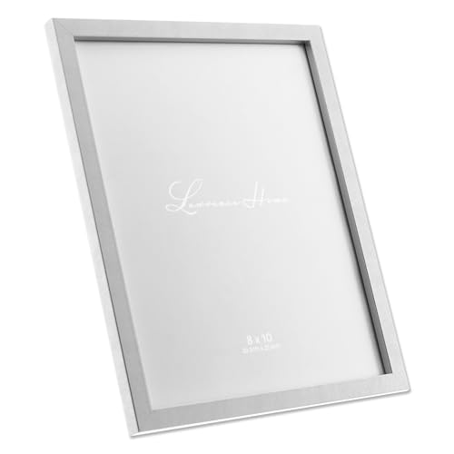 8" x 10" Burnished Silver Picture Frame - Chloe Collection