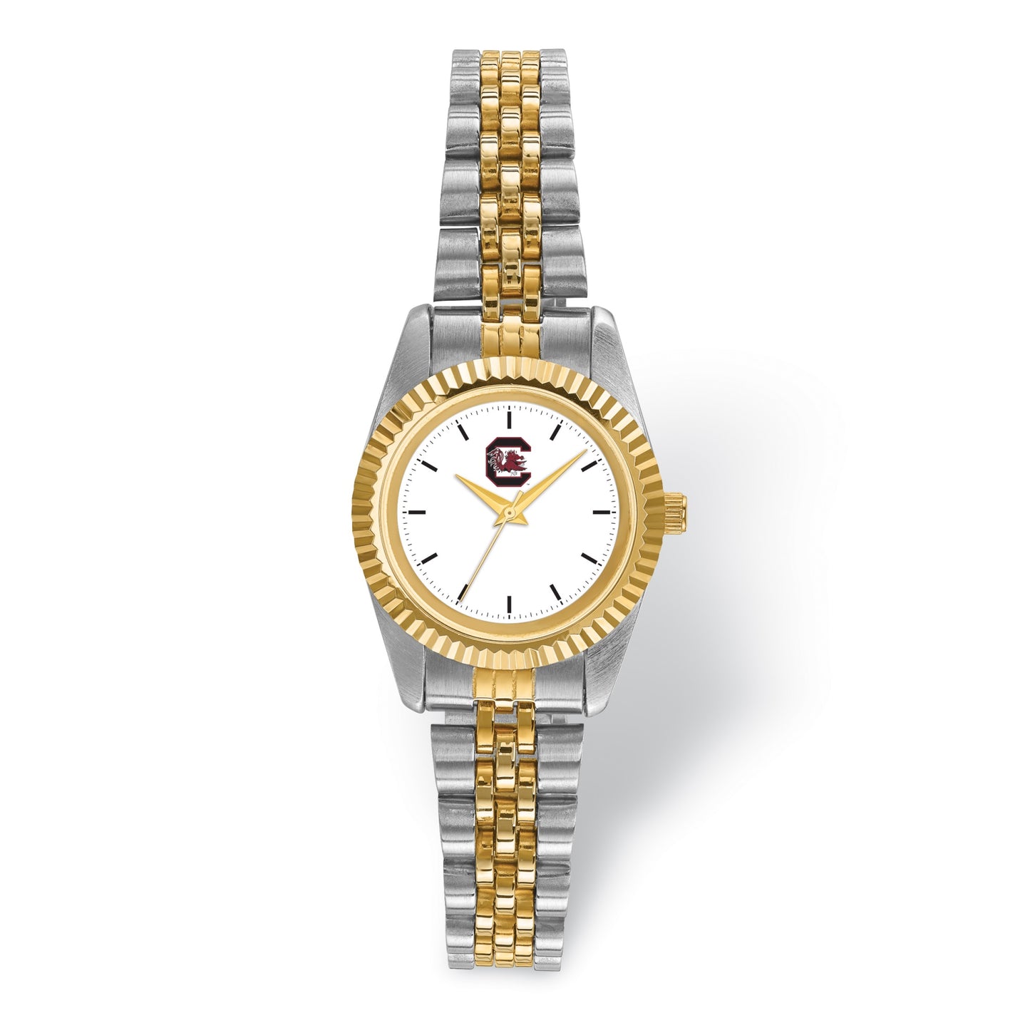 LogoArt University of South Carolina Pro Two-tone Ladies Quartz Watch QUSO167
