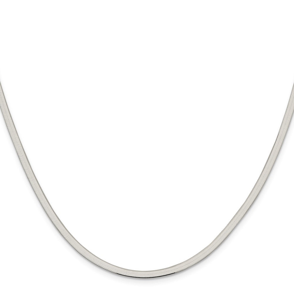 Sterling Silver 3mm Magic Herringbone Chain 16 Inches