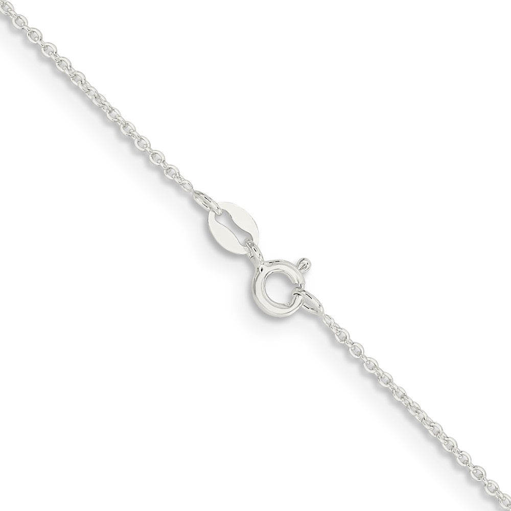 Sterling Silver 1.45mm Forzantina Cable Chain 14 Inches