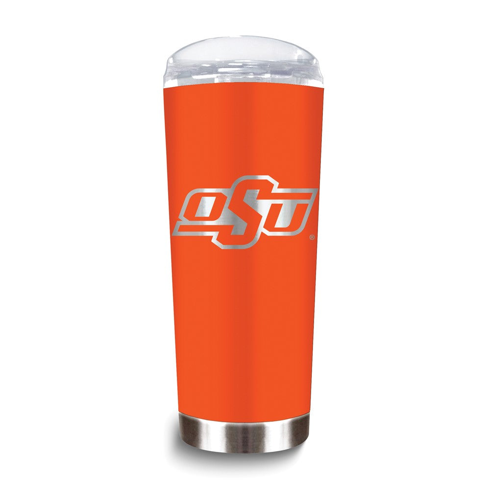 Collegiate Oklahoma State University Stainless Steel 18 oz. Roadie Tumbler with Lid
