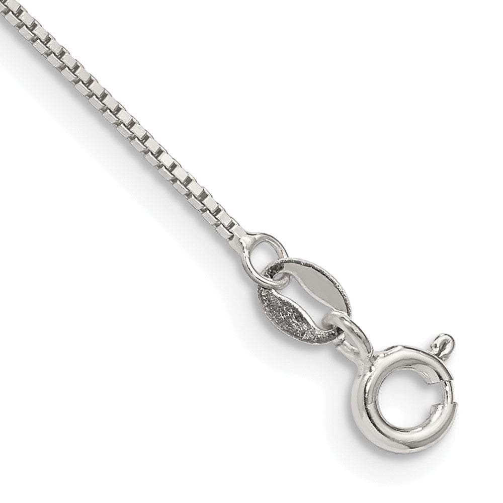 Sterling Silver .9mm Box Chain 7 inches