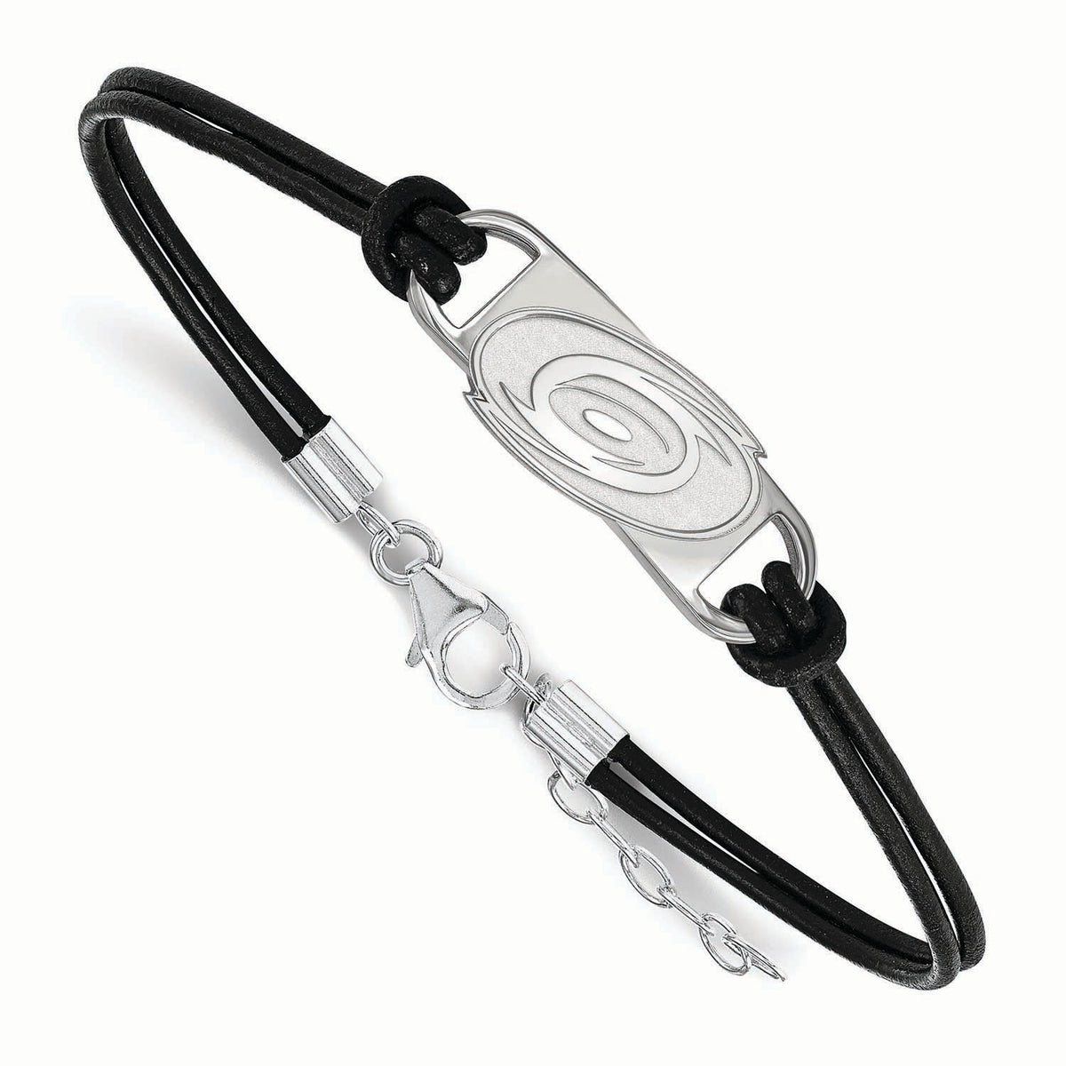 Women's Carolina Hurricanes Leather Bracelet