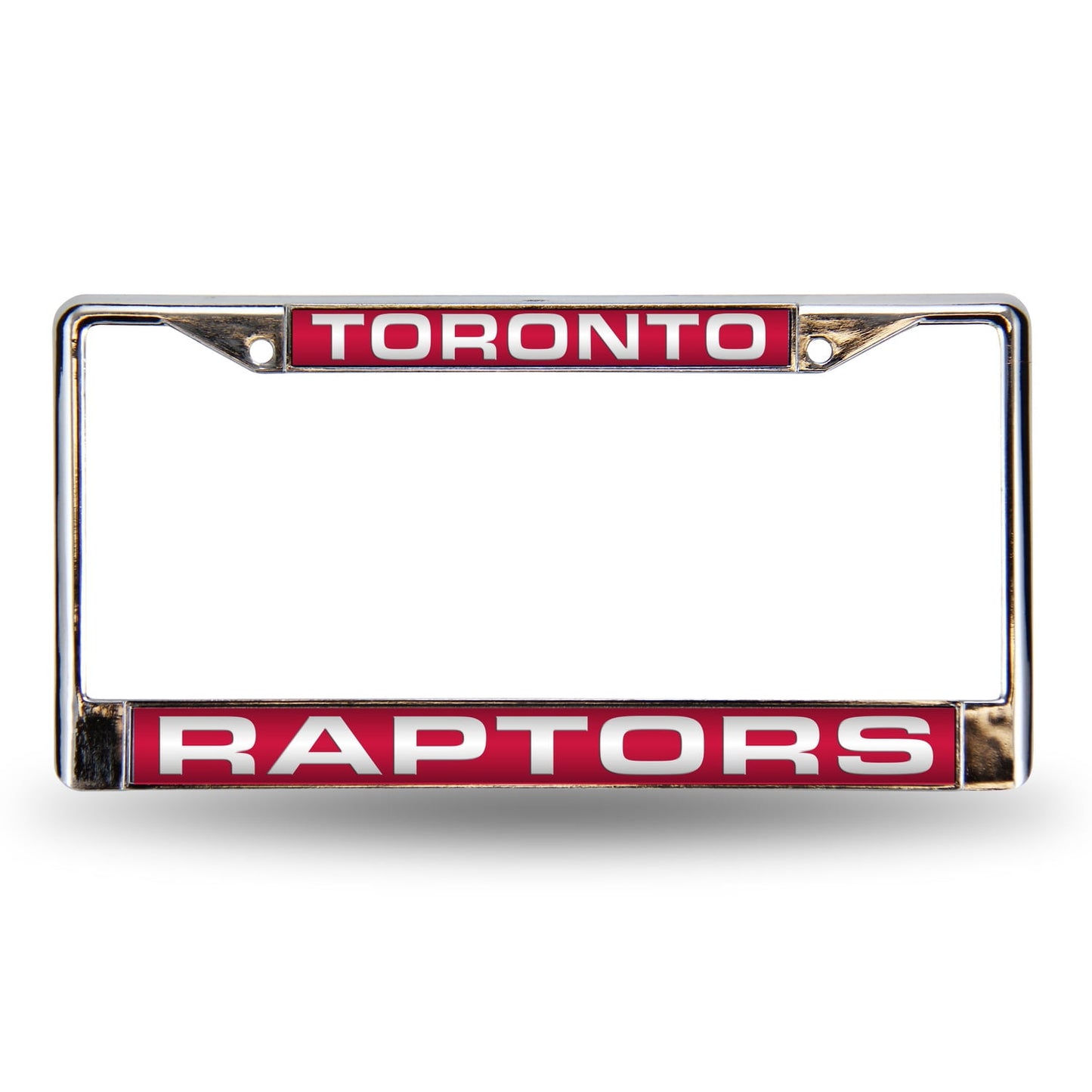 Toronto Basketball Raptor's Chrome Metal Laser Cut License Plate Frame