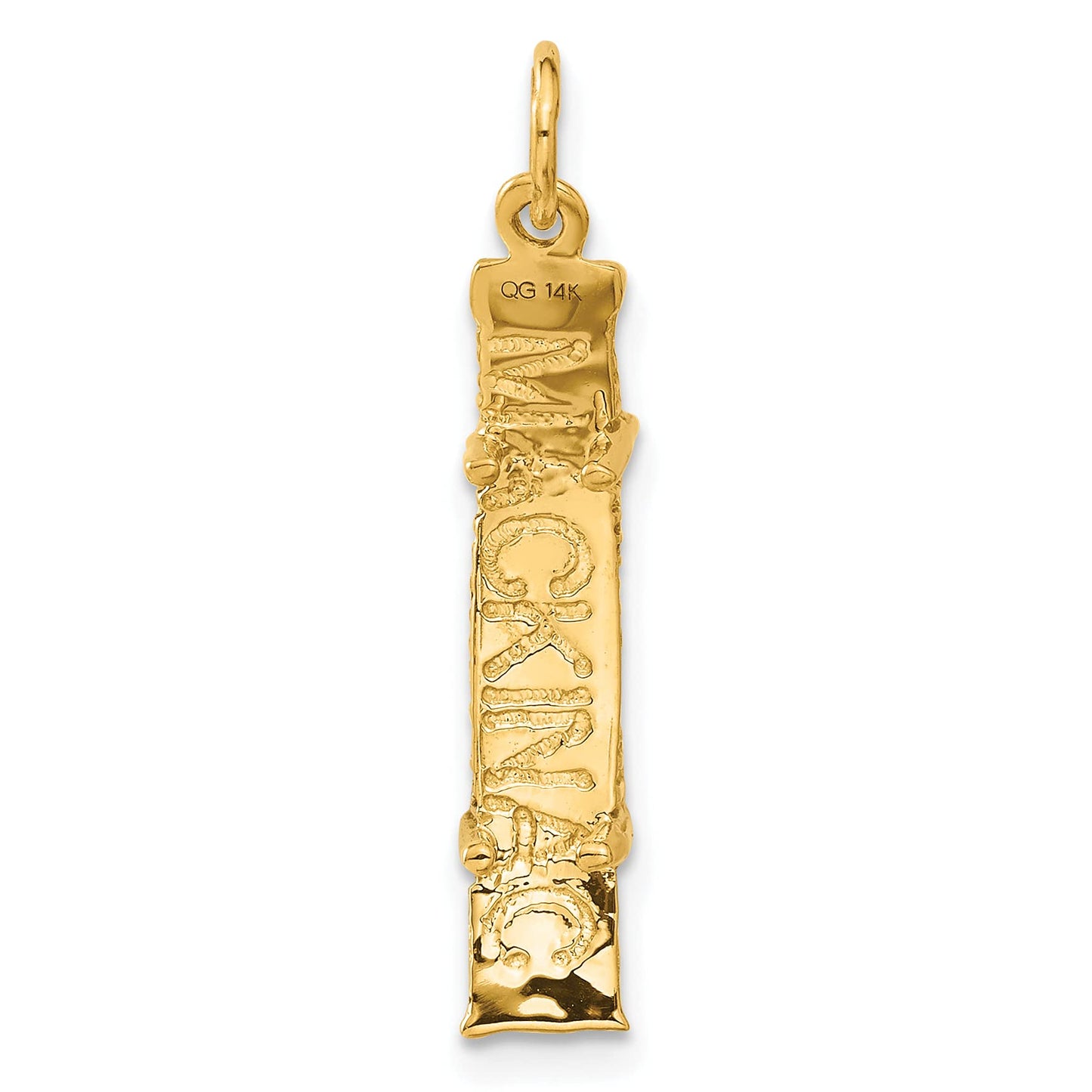 14k 3D Mackinac Bridge Charm