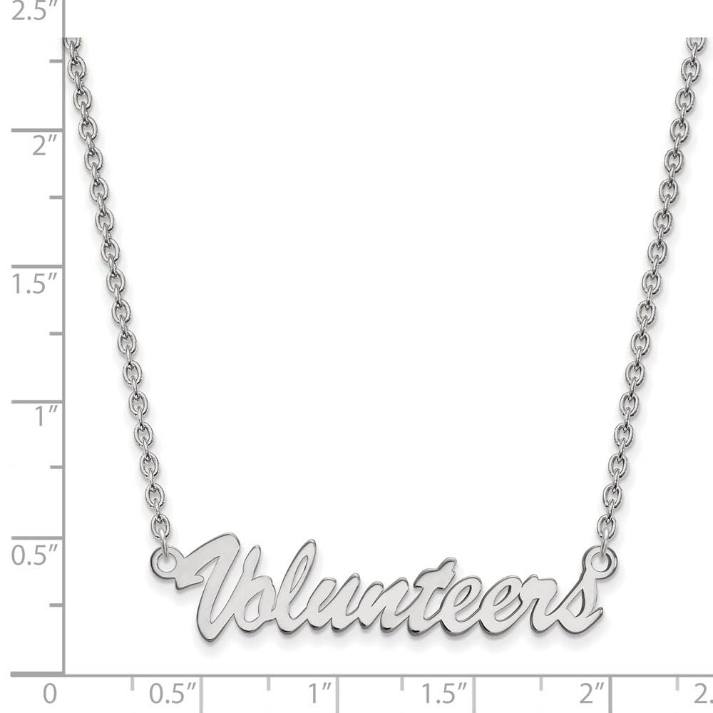 Women's Tennessee Volunteers Sterling Silver Script Logo Necklace