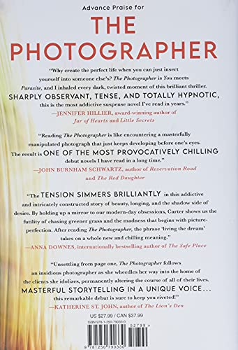 The Photographer: A Novel [Hardcover] Carter, Mary Dixie