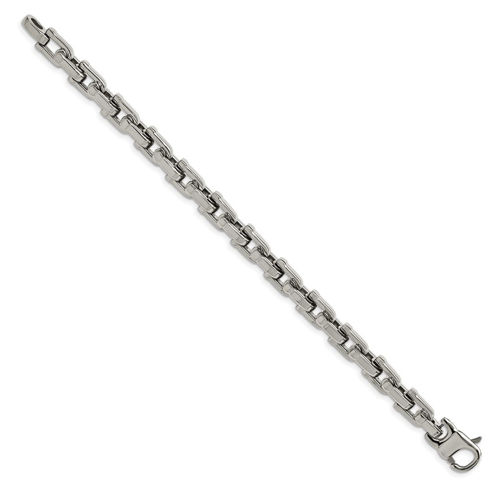 Stainless Steel Polished 8.5in Bracelet 8.5 inches