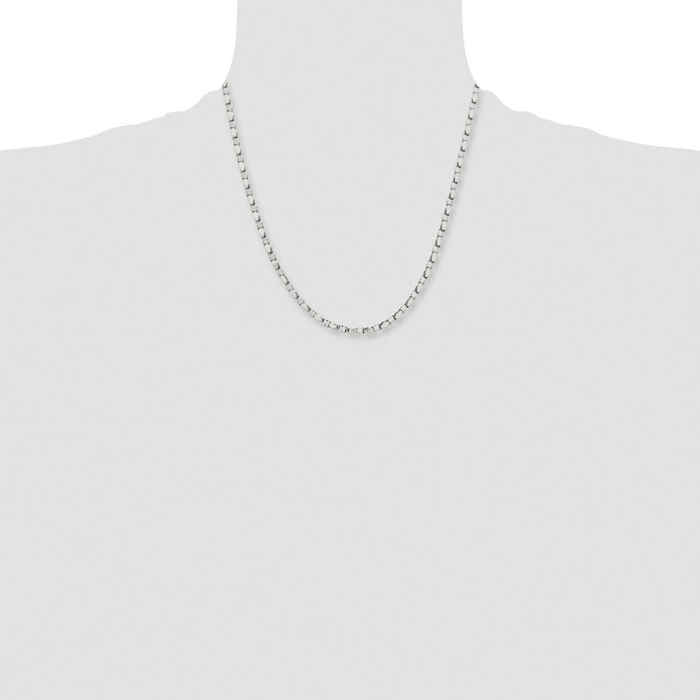 Stainless Steel Polished Fancy Link 20in Chain
