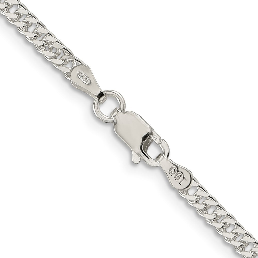 Sterling Silver 3.3mm Rambo Chain 24 Inches