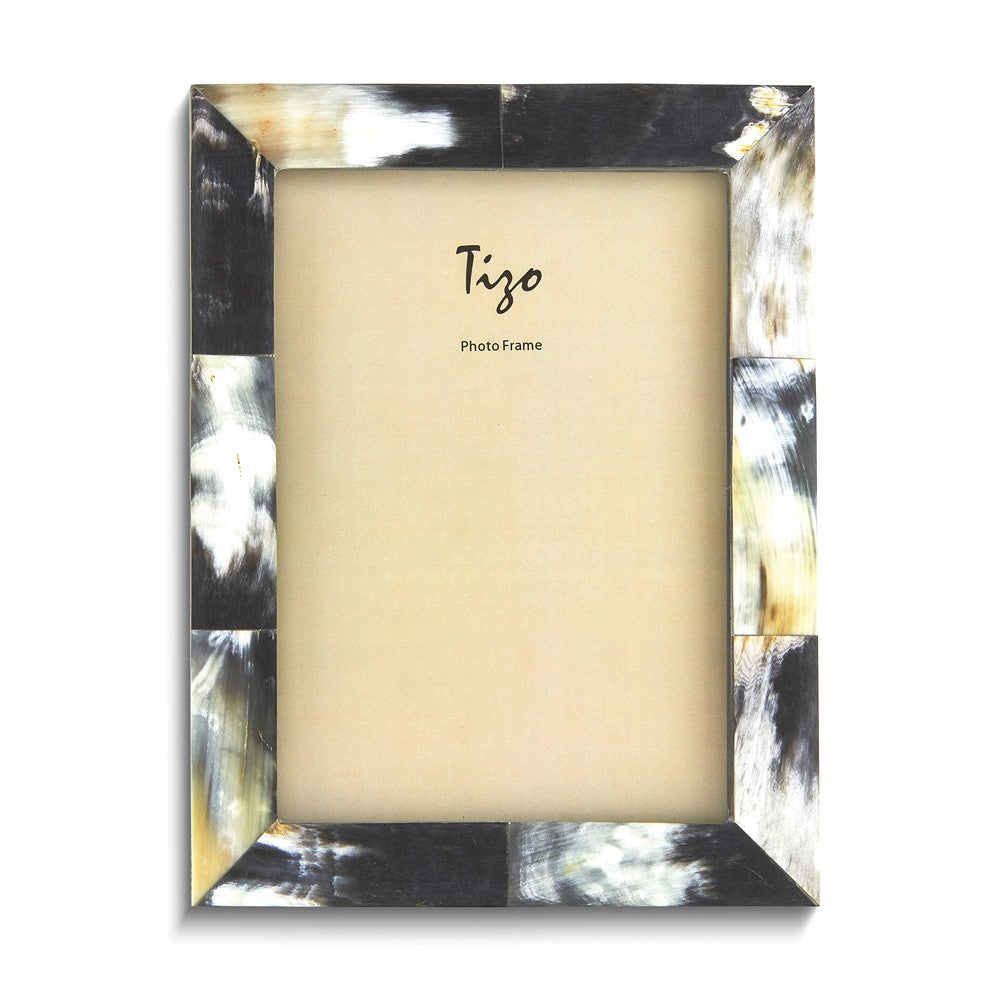 Black Horn 4x6 Photo Frame