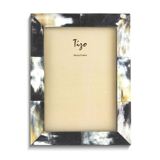 Black Horn 4x6 Photo Frame