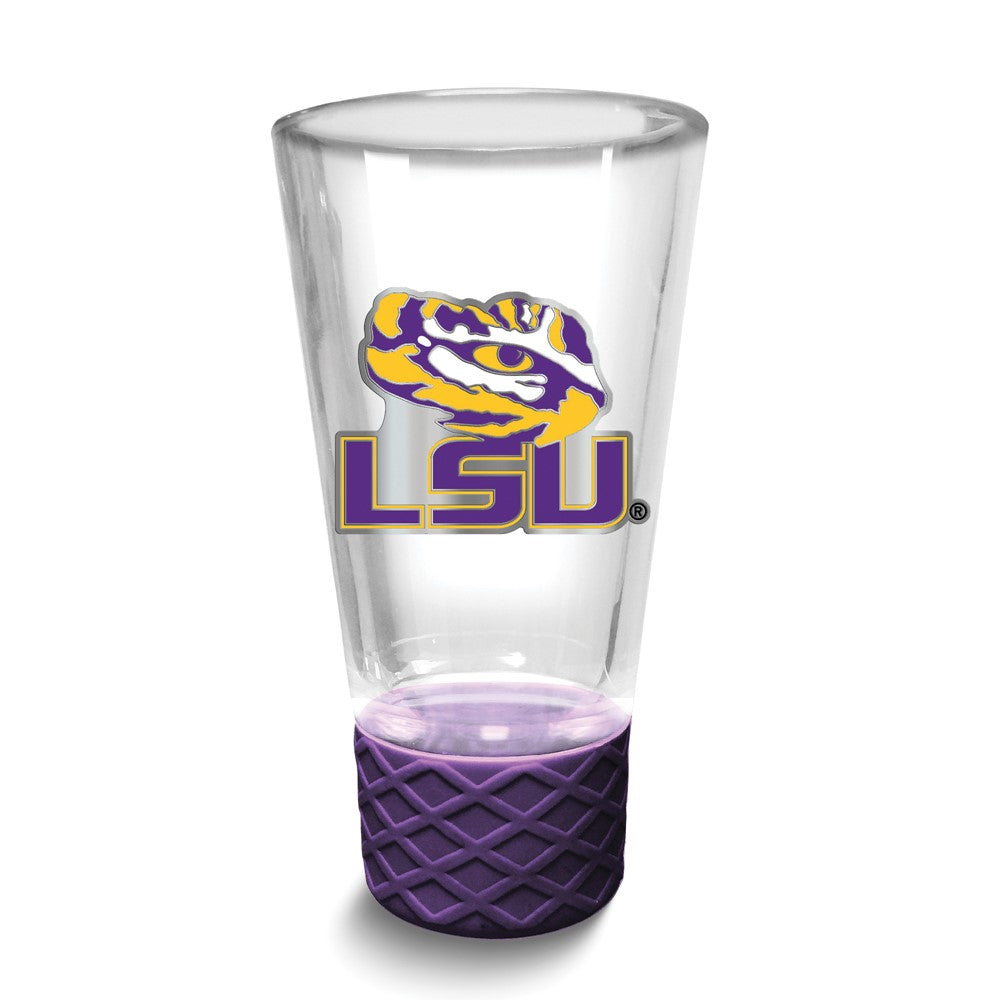 Collegiate Louisiana State University Collectors 4 oz. Shot Glass with Silicone Base