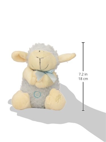 Stephan Baby Ultra Soft and Huggable Musical Praying Woolly Lamb, Blue