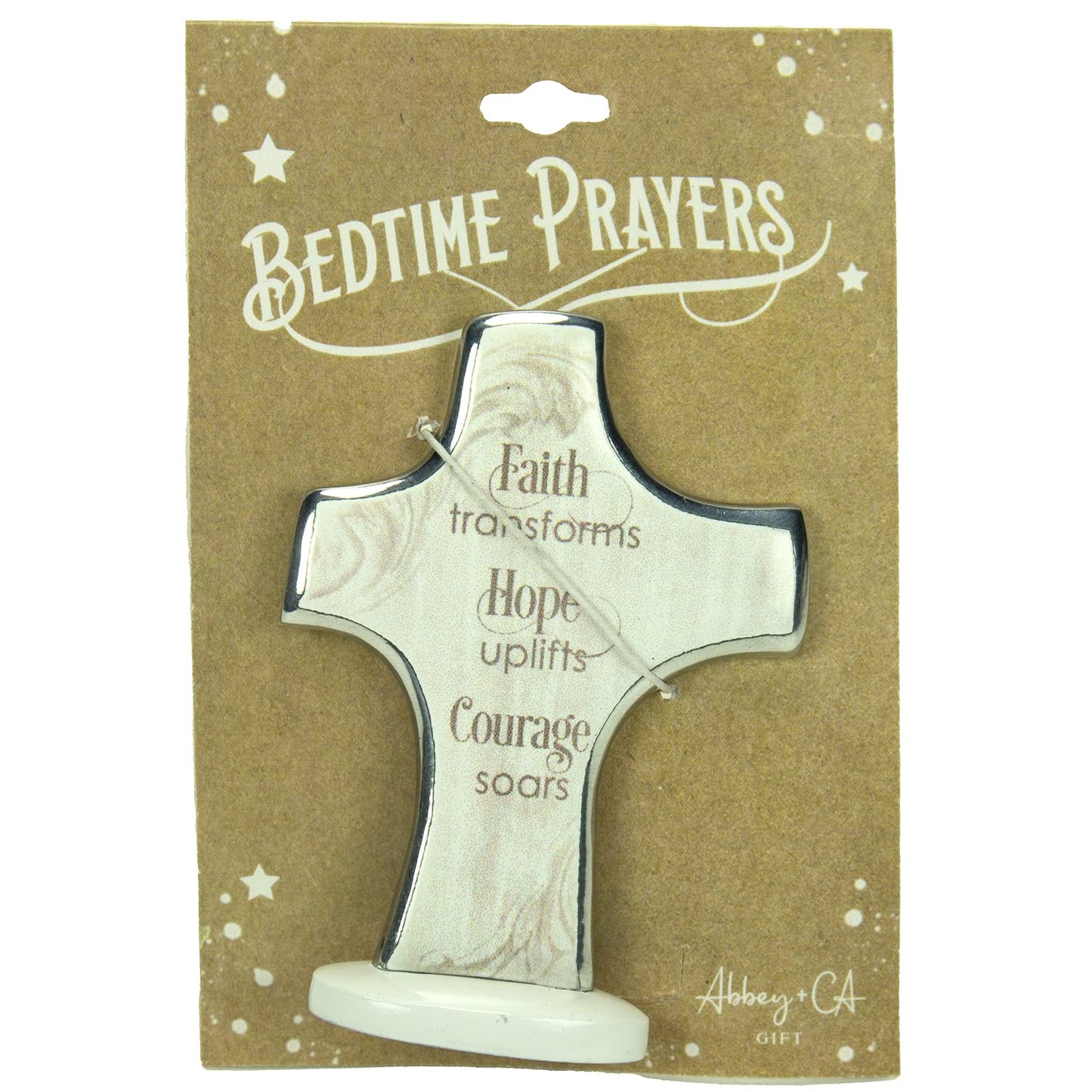 Abbey & CA Gift Faith Transforms Small Artmetal Standing Cross