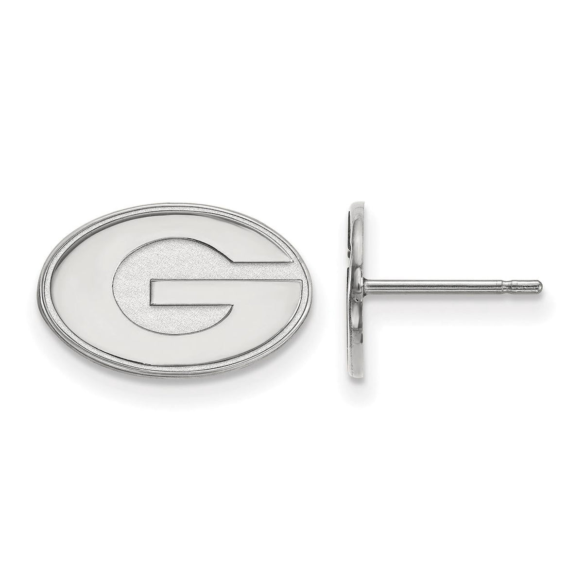 Women's Georgia Bulldogs Sterling Silver XS Post Earrings