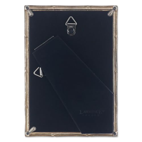 Lawrence Frames Bamboo Design Metal Frame, 4x6, Gold 4x6 Gold